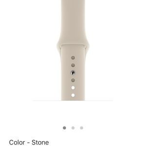 40mm Stone Sport Apple Watch band